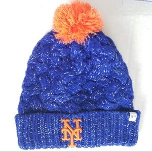 New York Mets Stadium Poncho Pom Pom 